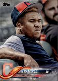 2018 Jose Ramirez Topps Series 2 SP VARIATION #418 Cleveland Indians