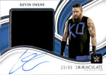 2023 Kevin Owens Panini Immaculate WWE JUMBO SHIRT AUTO 23/99 AUTOGRAPH #PM-KOW Friday Night Smackdown