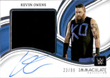 2023 Kevin Owens Panini Immaculate WWE JUMBO SHIRT AUTO 23/99 AUTOGRAPH #PM-KOW Friday Night Smackdown