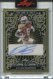 2025 Dylan Sampson Leaf Glory of the Game GOLD PRIZMATIC THE ONE & ONLY ROOKIE AUTO 1/1 ONE OF ONE AUTOGRAPH RC #OO-DS1 Cleveland Browns