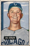 1951 Joe Dobson Bowman #36 Chicago White Sox BV $20