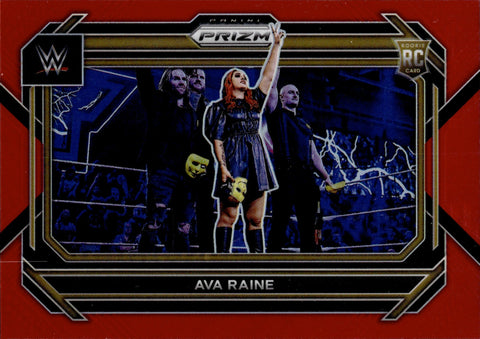 2023 Ava Raine Panini Prizm WWE RED PRIZM ROOKIE 034/299 RC #56 NXT
