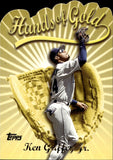 2000 Ken Griffey Jr. Topps HAND OF GOLD DIE CUT #HG3 Seattle Mariners HOF