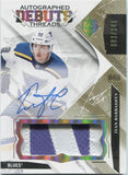 2017-18 Ivan Barbashev Upper Deck Ultimate AUTOGRAPH DEBUT THREADS ROOKIE PATCH AUTO 083/149 AUTOGRAPH RELIC #DTA-IB St. Louis Blues