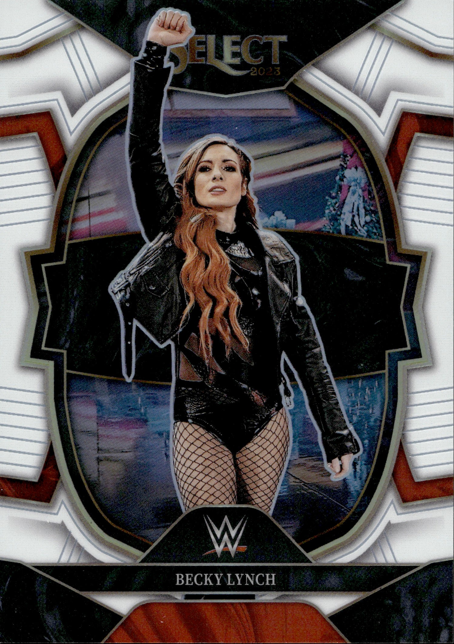 2023 Becky Lynch Panini Select WWE CONCOURSE LEVEL WHITE 057/125 #76 M