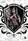 2025 Kairi Sane Topps Royalty WWE GOLD FOIL 57/99 #065 Monday Night Raw