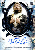 2025 "Million Dollar Man" Ted DiBiase Topps Royalty WWE BLUE FOIL GOLDEN HALL AUTO 24/25 AUTOGRAPH #GHA-MDM WWE HOF