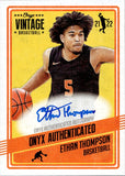 2021-22 Ethan Thompson Onyx Vintage AUTO AUTOGRAPH #VAET Indiana Pacers