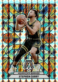 2023-24 Stephen Curry Panini Mosaic STAINED GLASS SP #4 Golden State Warriors