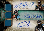 2014 Blake Bortles Allen Robinson Marquise Lee Topps Triple Threads TRIPLE JERSEY AUTO 11/18 AUTOGRAPH RELIC #TTART-13 Jacksonville Jaguars