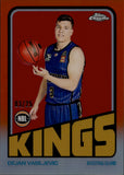 2022-23 DeJan Vasiljevic Topps Chrome NBL 1972 DESIGN ORANGE REFRACTOR 03/25 #72-18 Sydney Kings