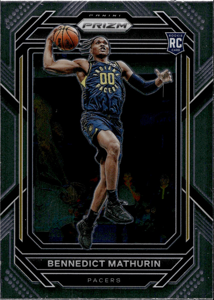 BENNEDICT MATHURIN 2022-23 Panini Prizm Rookie Card PACERS RC