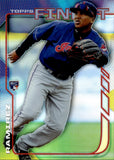 2014 Jose Ramirez Topps Finest REFRACTOR ROOKIE RC #81 Cleveland Indians