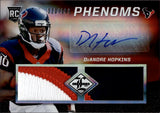 2013 DeAndre Hopkins Panini Limited ROOKIE PHENOMS PATCH AUTO 023/199 AUTOGRAPH RC #205 Houston Texans