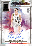2025 Alanna Smith Panini Impeccable WNBA GOLD WATERCOLOR SIGNATURES AUTO 43/49 AUTOGRAPH #WC-AS Minnesota Lynx