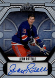 2025 Jean Ratelle Leaf Metal Legends Hockey HOLO SILVER AUTO 05/10 AUTOGRAPH #BA-JR1 New York Rangers