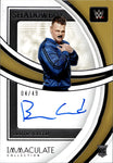 2022 Brutus Creed Panini Immaculate WWE ROOKIE SHADOWBOX SIGNATURES AUTO 04/49 AUTOGRAPH #SH-BCR NEXT
