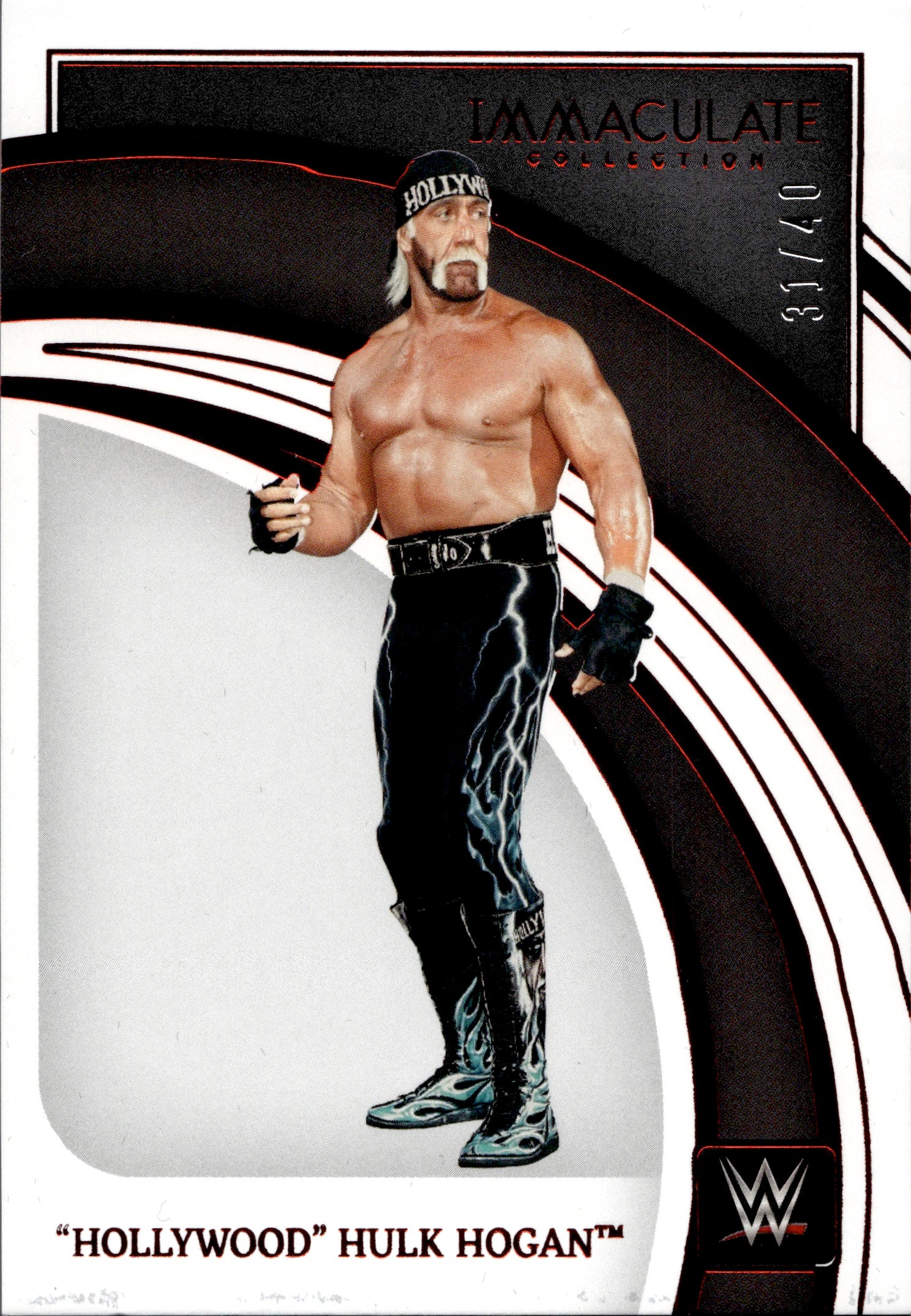 WWE PRIZM hulk hogan AUTO /25 MOJO-