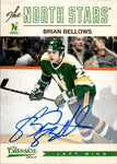 2012-13 Brian Bellows Panini Classics Signatures AUTO AUTOGRAPH #110 Minnesota North Stars 2