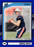 2024 Drake Maye Panini Donruss PRESS PROOF BLUE RATED ROOKIE RC #379 New England Patriots 2