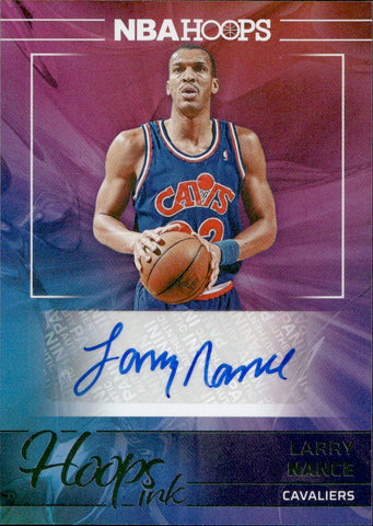 2024-25 Larry Nance Panini NBA Hoops INK AUTO AUTOGRAPH #HI-LNC Cleveland Cavaliers