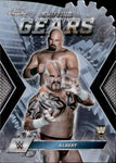 2025 Albert Topps Chrome SHIFTING GEARS BLACK REFRACTOR 10/10 #SG-AL WWE Legend