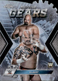 2025 Albert Topps Chrome SHIFTING GEARS BLACK REFRACTOR 10/10 #SG-AL WWE Legend