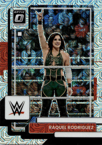 2023 Raquel Rodriguez Panini Chronicles DONRUSS OPTIC MOJO 21/25 #351 Monday Night Raw