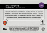 2024-25 Kai Havertz Topps Chrome UEFA Club Compititions MAGENTA PRISM REFRACTOR 31/75 #124 Arsenal