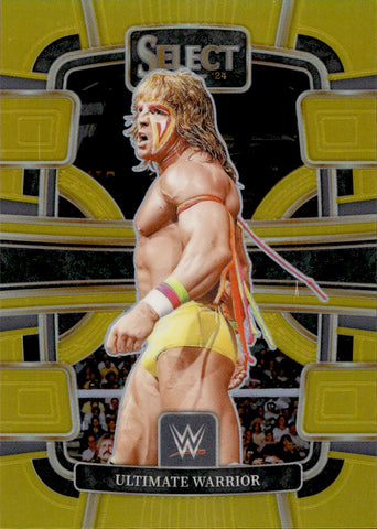 2024 Ultimate Warrior Panini Select WWE GOLD CONCOURSE 05/10 #7 WWE Legend