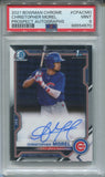 2021 Christopher Morel Bowman Chrome 1ST BOWMAN PROSPECT AUTO AUTOGRAPH PSA 9 #CPACMO Chicago Cubs 4670
