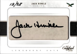 2017 Jack Hinkle Donruss Certified Cuts LEGENDARY CUT AUTO 13/28 AUTOGRAPH #LC-HK Philadelphia Eagles