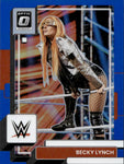 2023 Becky Lynch Panini Chronicles DONRUSS OPTIC BLUE 25/99 #368 Monday Night Raw