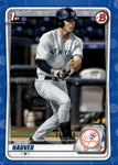 2020 Trevor Hauver Bowman Draft BLUE BORDER 075/150 #BD-113 New York Yankees