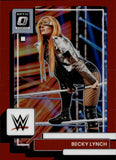 2023 Becky Lynch Panini Chronicles WWE DONRUSS OPTIC RED 121/199 #368 Monday Night Raw