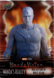 2022 Paul Bettany as White Vision Marvel Studios' WandaVision WANDA'S REALITY PLEXI CARD #P-16