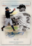 2022 Xander Bogaerts Panini Chronicles HOLO SILVER BOYS OF SUMMER AUTO 01/10 AUTOGRAPH #BOS-XB Boston Red Sox