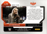 2022 Liv Morgan Panini Prizm PURPLE 049/149 #46 Monday Night Raw