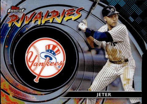 2023 Derek Jeter Topps Finest RIVALRIES DIE CUT #FR-1 New York Yankees HOF