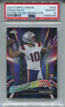 2024 Drake Maye Topps Chrome FUTURE STARS ROOKIE RC PSA 10 #FS3 New England Patriots 0218