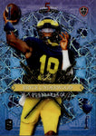 2024 Bryce Underwood Wild Card 5 Card Draw Stacked Deck BLUE LASER ROOKIE 1/2 RC #SDPS-BUN Michigan Wolverines
