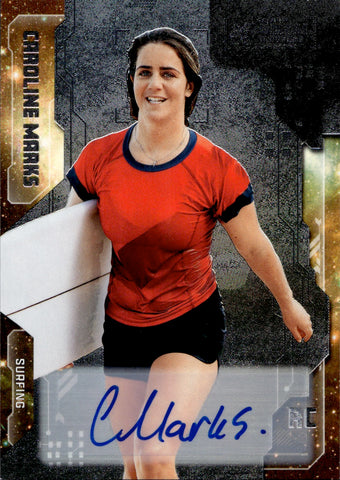 2024 Caroline Marks Skybox Metal Universe Champions AUTO AUTOGRAPH #49 Surfing
