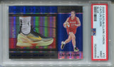 2025 Caitlin Clark Panini Chronicles BLUE GAME SHOE 176/199 PSA 9 #72 Indiana Fever 5648