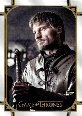 2021 Ser Jaime Lannister Rittenhouse Game of Thrones THE IRON ANNIVERSARY GOLD 70/99 #117