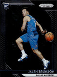2018-19 Jalen Brunson Panini Prizm ROOKIE Dallas Mavericks #250