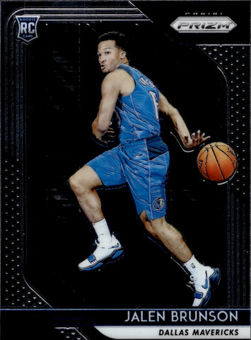2018-19 Jalen Brunson Panini Prizm ROOKIE Dallas Mavericks #250