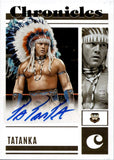 2023 Tatanka Panini Chronicles GOLD AUTO 3/10 #CS-TTK