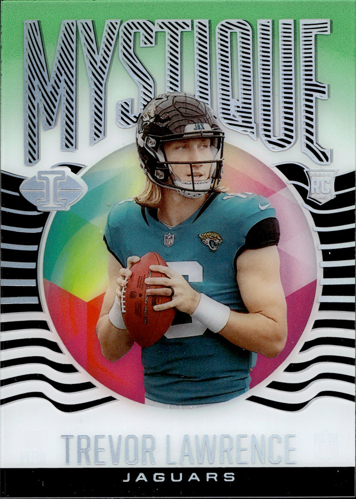 Trevor Lawrence Rookie Card 2021 NFL Panini Illusions Mystique 