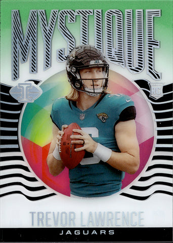 2021 Prizm Draft Picks Trevor Lawrence Green Prizm Jacksonville Jaguars