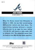 2025 Joe Torre Topps All-Star Game HOMEGROWN HEROES ORANGE FOIL 07/25 #HH-19 Atlanta Braves